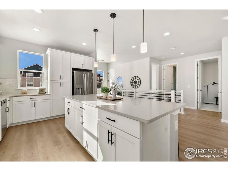 Furnished interior view inside a new home in , Fort Collins (Image 10). Furnished interior view inside a new home in , Fort Collins (Image 10).