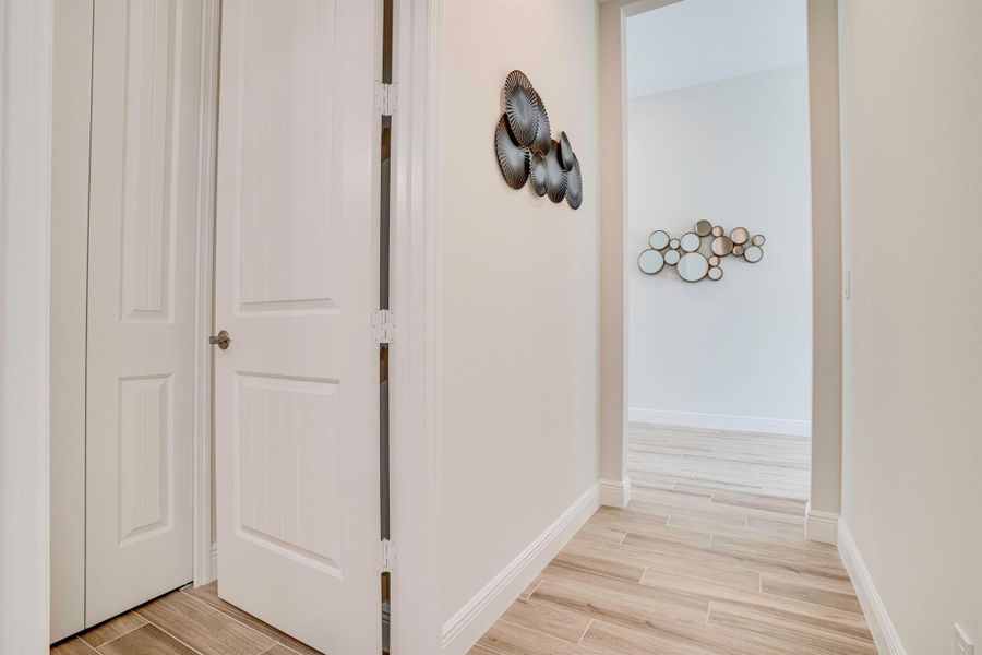 Furnished interior view inside a new home in , Port St. Lucie (Image 2).