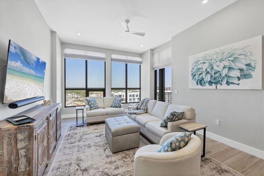 Furnished interior view inside a new home in , Sarasota (Image 14).
