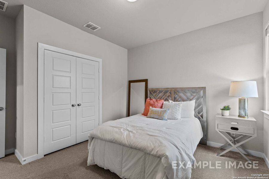 Furnished interior view inside a new home in Hannah Heights, Seguin (Image 32).