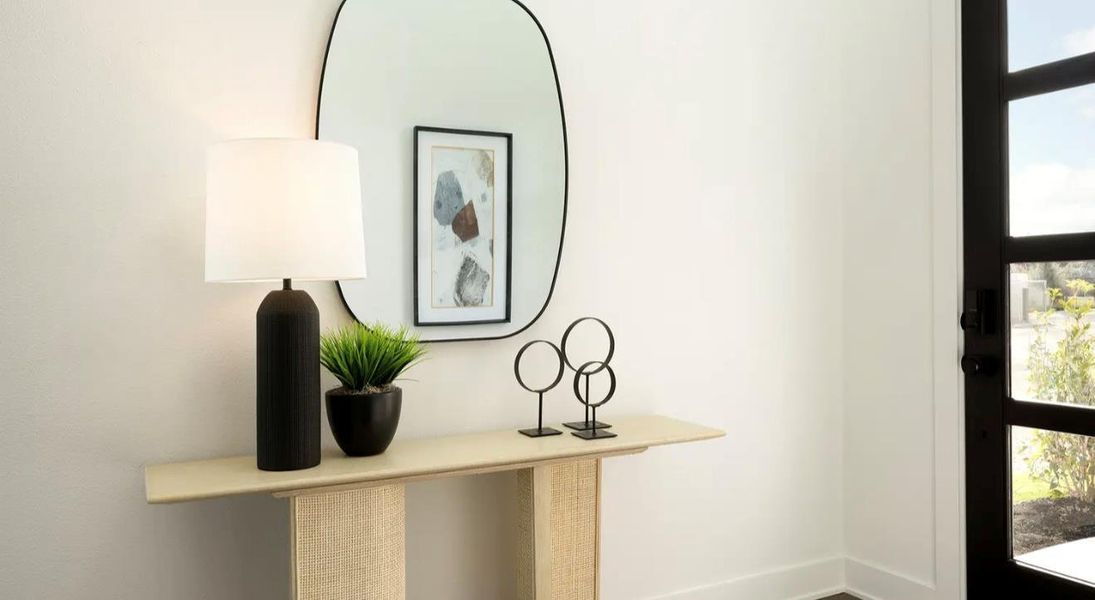 Close-up of interior finishes inside a home in Novel, Austin (Image 10).