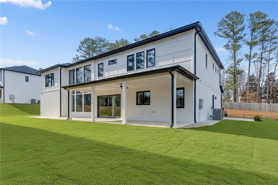 Exterior details and patio area of a home in , Lawrenceville (Image 29).