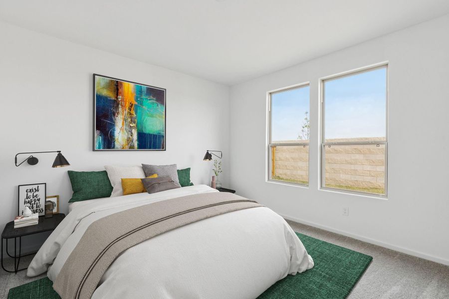 Furnished interior view inside a new home in River Ranch, Dayton (Image 14).