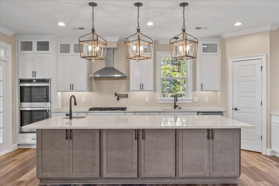 Representative furnished interior of a home built from the Converse Elite by Enchanted Homes in Smokey Hills, Campobello (Image 14).