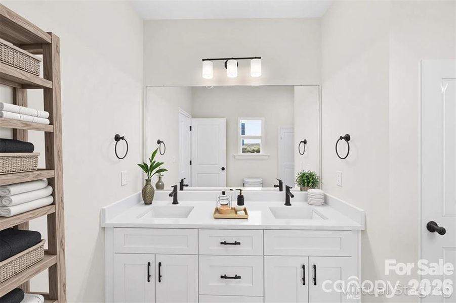 Furnished interior view inside a new home in , Kings Mountain (Image 16). Furnished interior view inside a new home in , Kings Mountain (Image 16).