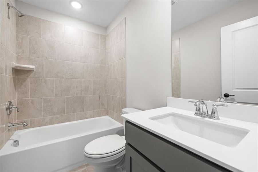 Furnished interior view inside a new home in , Cumming (Image 10).