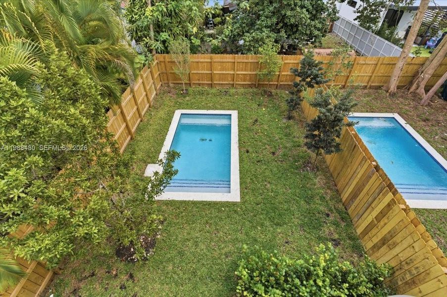 Exterior details and patio area of a home in , Miami (Image 27). Exterior details and patio area of a home in , Miami (Image 27).