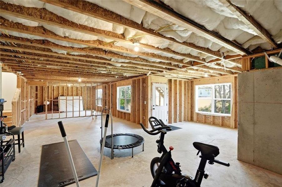 In-progress construction of a new home in Calgary Downs, Winder, GA (Image 38).