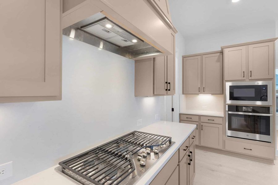 Furnished interior view inside a new home in The Grove at Blackhawk, Pflugerville (Image 14).