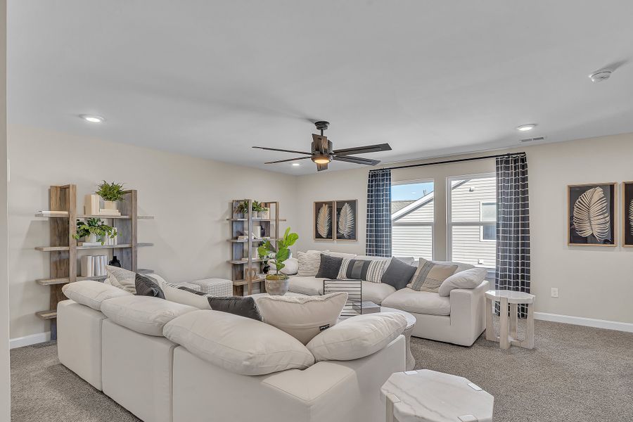 Representative furnished interior of a home built from the The Surfrider by Chesapeake Homes in Bridgewater - Shorehaven Village, Little River (Image 18). Representative furnished interior of a home built from the The Surfrider by Chesapeake Homes in Bridgewater - Shorehaven Village, Little River (Image 18).