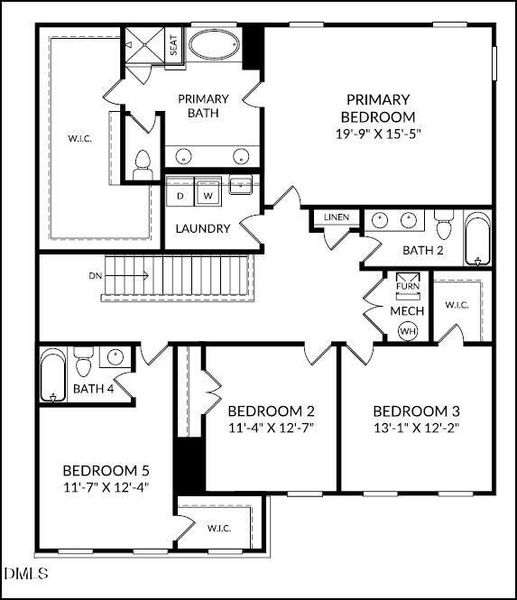 2nd Floor Layout 2nd Floor Layout