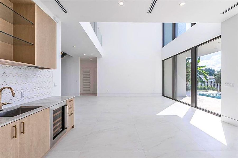 Furnished interior view inside a new home in , Pompano Beach (Image 21).