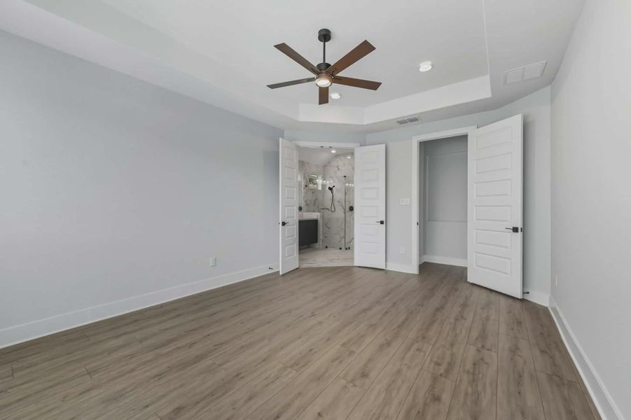 Representative unfurnished interior of a home built from the Brandon by Chesmar Homes in The Reserve at Potranco Oaks, Castroville (Image 23).