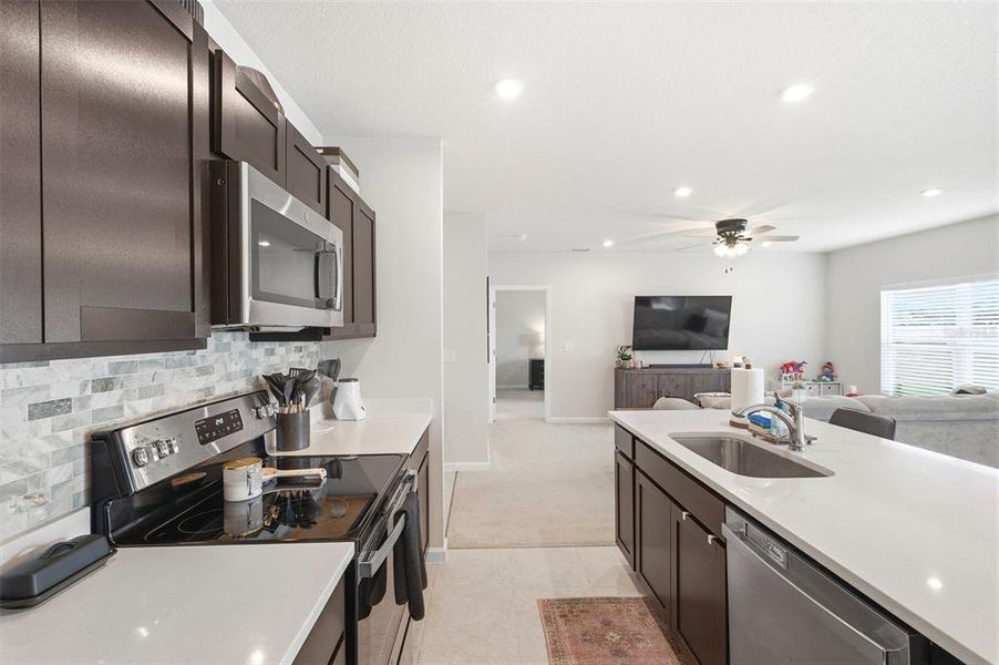 Furnished interior view inside a new home in , Brooksville (Image 10).