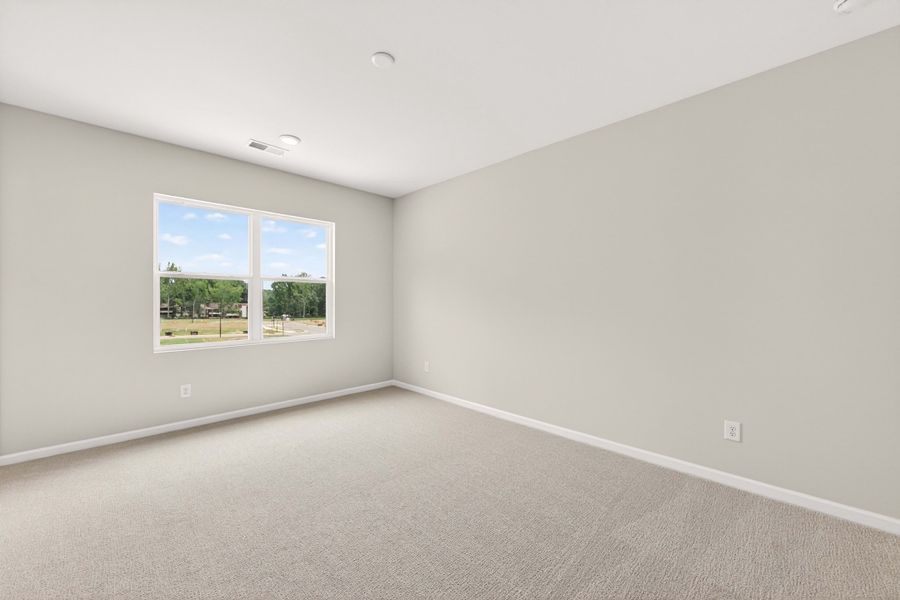 Spacious, unfurnished interior of a new home in Amplitude, Charlotte (Image 25). Spacious, unfurnished interior of a new home in Amplitude, Charlotte (Image 25).