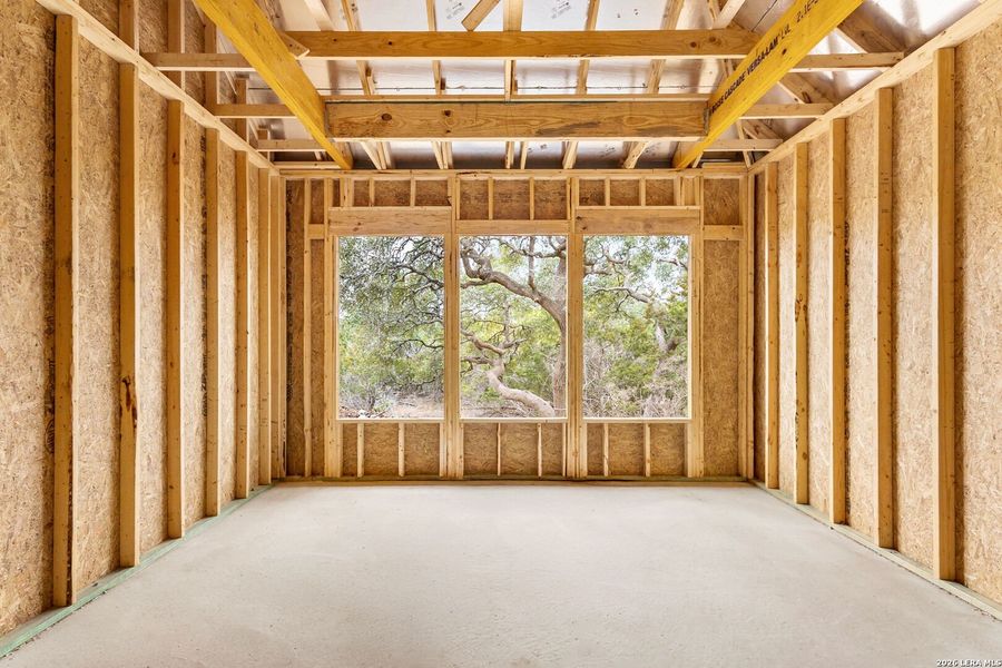 In-progress construction of a new home in , Canyon Lake, TX (Image 10).