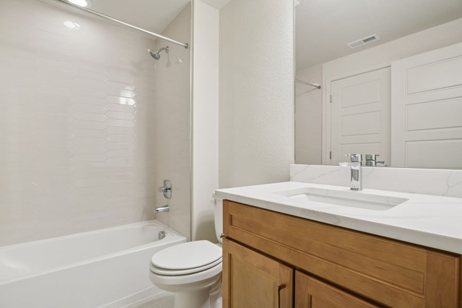 Furnished interior view inside a new home in Loretto Heights - Rise Collection, Denver (Image 11).