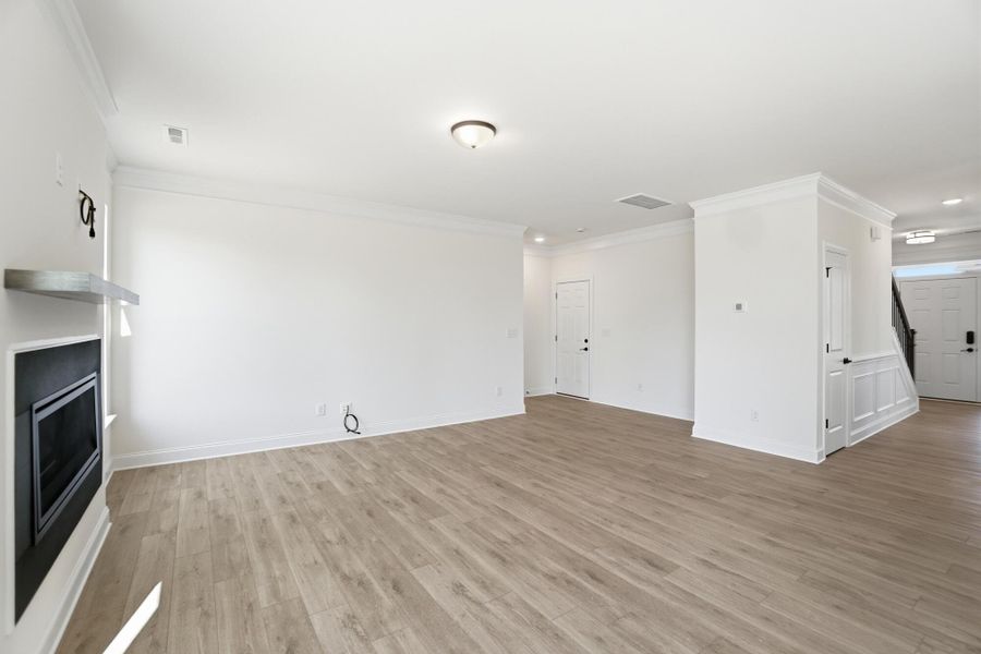 Spacious, unfurnished interior of a new home in Ashton Park, Monroe (Image 28). Spacious, unfurnished interior of a new home in Ashton Park, Monroe (Image 28).