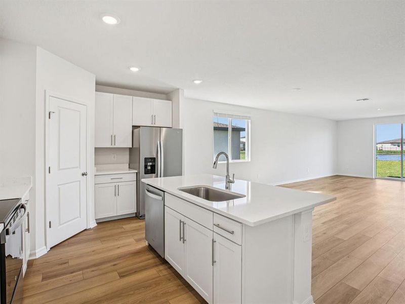Furnished interior view inside a new home in Leyland Preserve - Classic Series, Brooksville (Image 6).