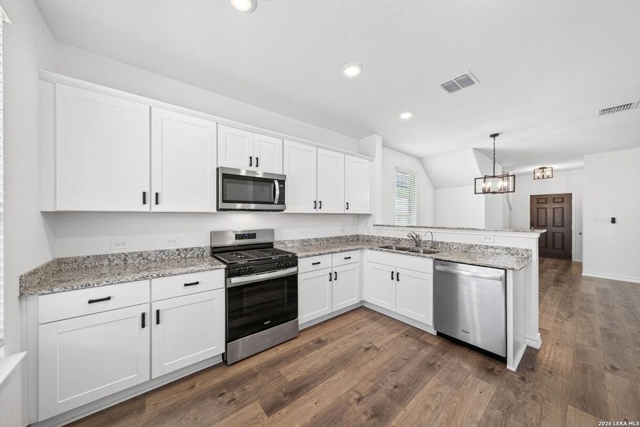 Furnished interior view inside a new home in Corley Farms, Boerne (Image 12).