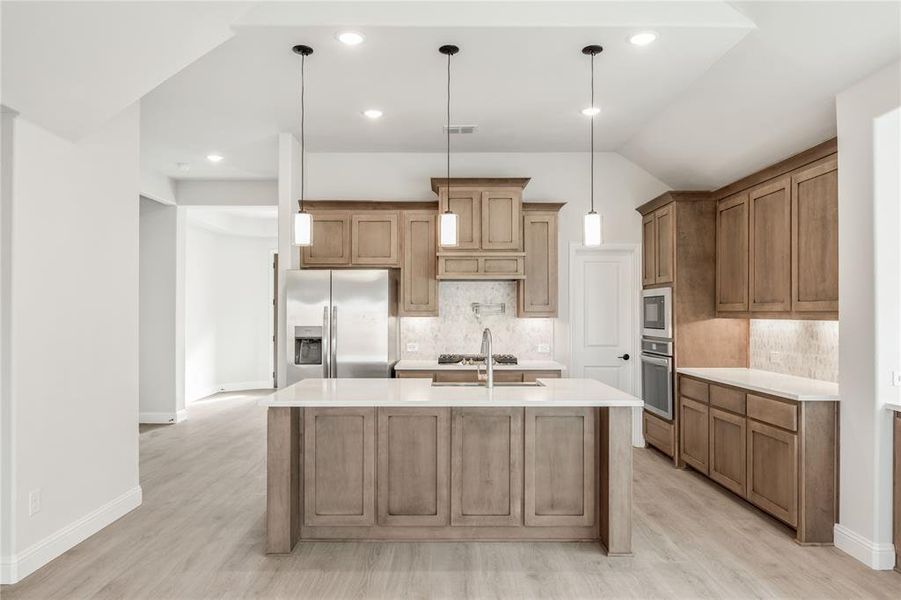 Furnished interior view inside a new home in West Crossing, Anna (Image 7). Furnished interior view inside a new home in West Crossing, Anna (Image 7).