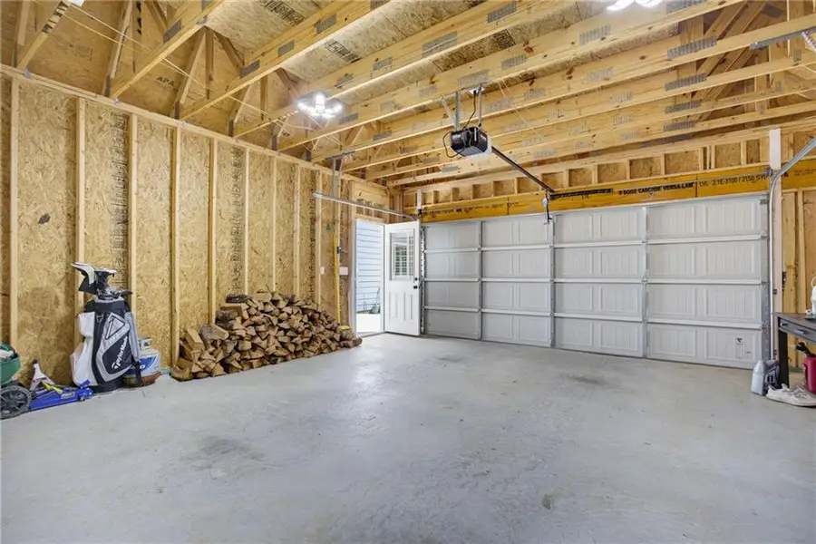 In-progress construction of a new home in , Dallas, GA (Image 37).