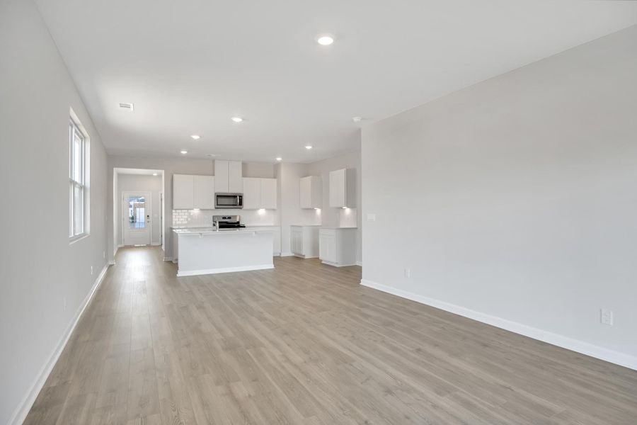 Representative unfurnished interior of a home built from the Jennings by D.R. Horton in Legacy Farms, White House (Image 20).