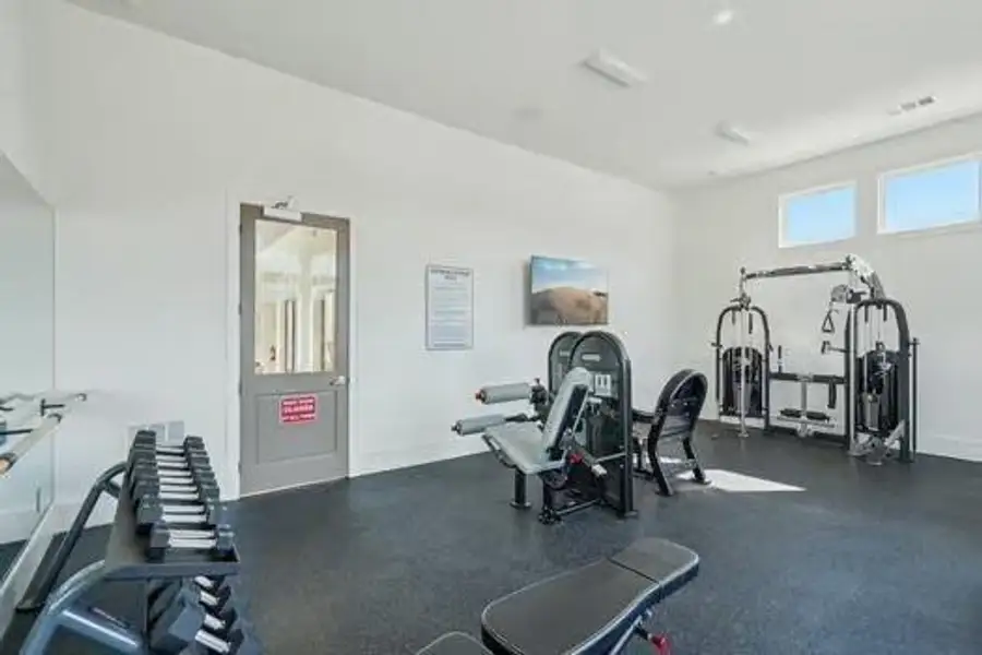 Furnished interior view inside a new home in Promenade at Sawnee Village, Cumming (Image 4).