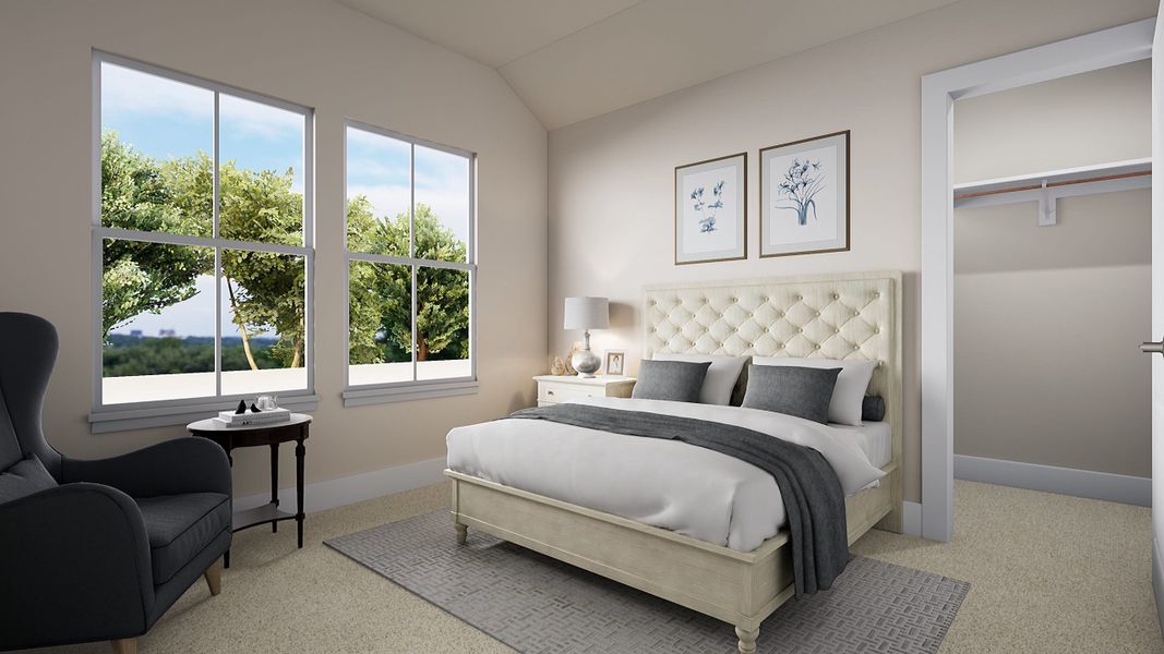 Representative furnished interior of a home built from the Magnolia by Tri Pointe Homes in Landmark, Denton (Image 16). Representative furnished interior of a home built from the Magnolia by Tri Pointe Homes in Landmark, Denton (Image 16).