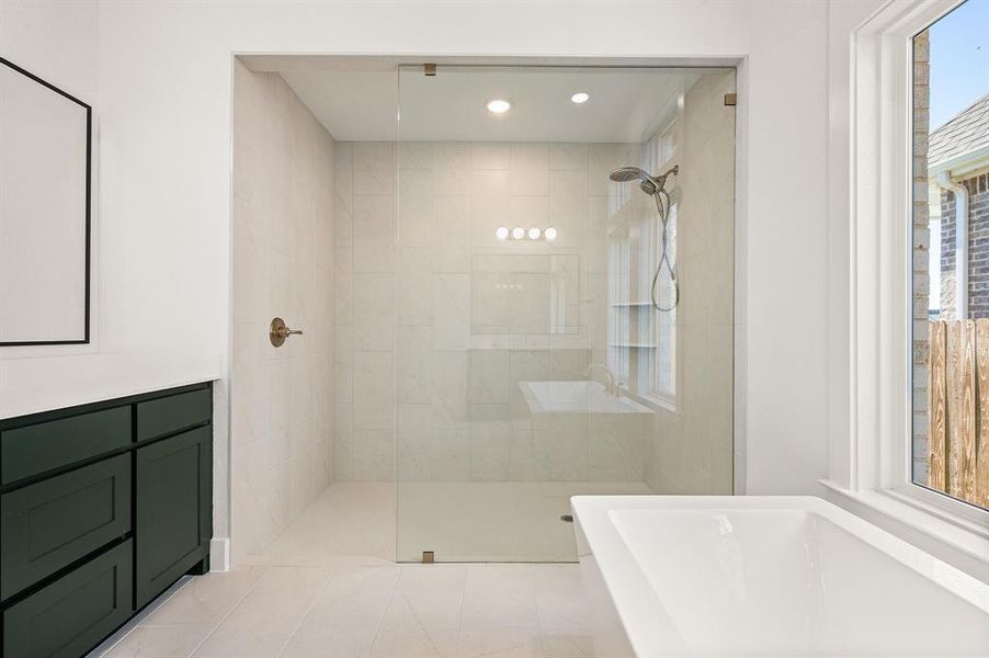 Furnished interior view inside a new home in Parks of Aledo, Aledo (Image 7).