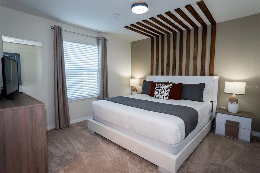 Furnished interior view inside a new home in , Clermont (Image 28). Furnished interior view inside a new home in , Clermont (Image 28).