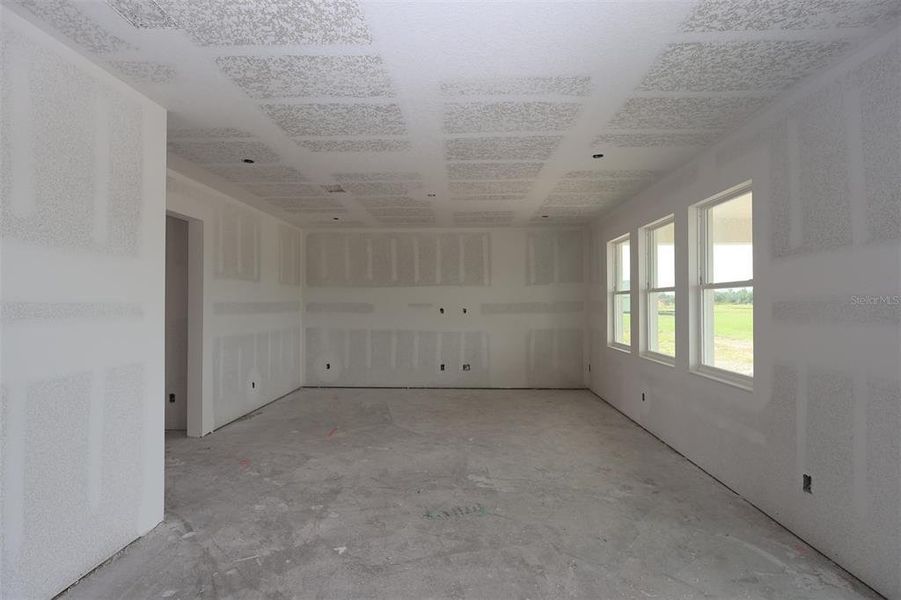 In-progress construction of a new home in Bay Lake Farms, St. Cloud, FL (Image 39).