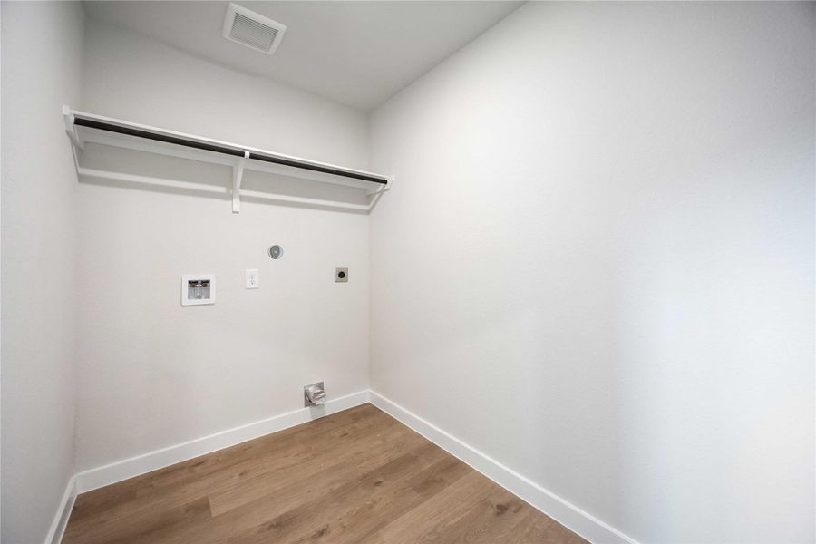 Spacious, unfurnished interior of a new home in Bluebonnet Village, Bellville (Image 18). Spacious, unfurnished interior of a new home in Bluebonnet Village, Bellville (Image 18).