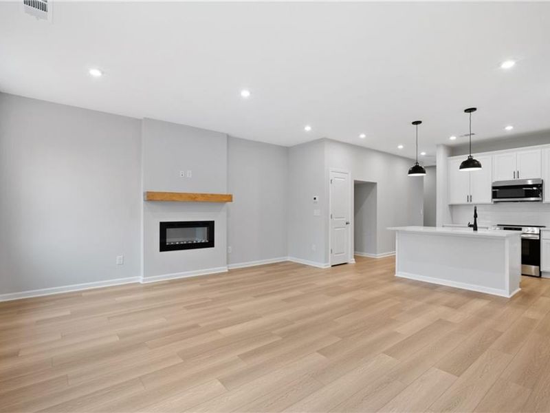 Spacious, unfurnished interior of a new home in Stegall Village, Emerson (Image 53).