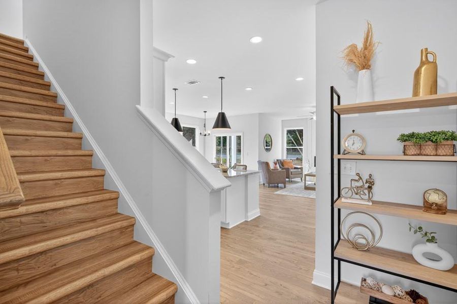 Furnished interior view inside a new home in , Jefferson (Image 5).
