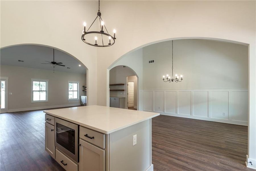 Furnished interior view inside a new home in , Social Circle (Image 6).