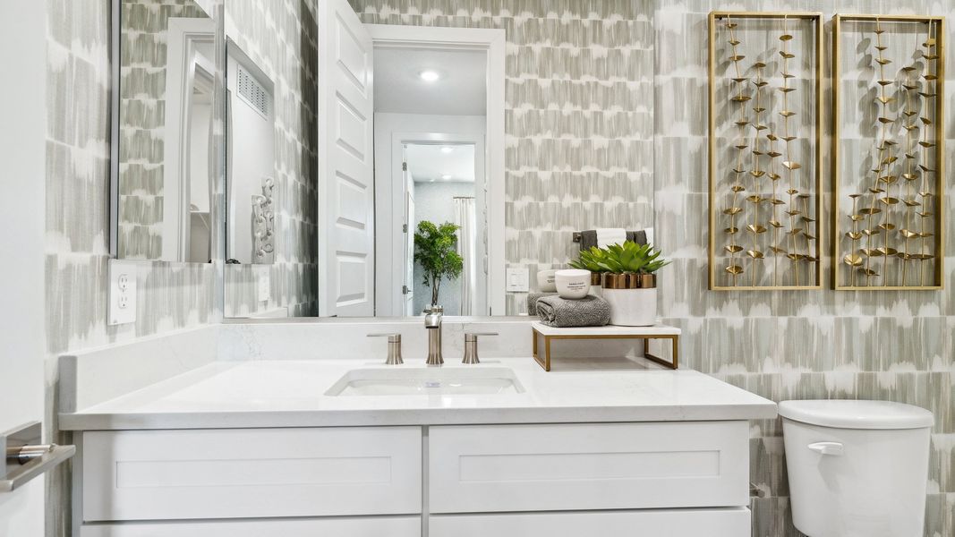 Representative furnished interior of a home built from the Apache by D.R. Horton in The Ridge at Stone Butte, Phoenix (Image 8).
