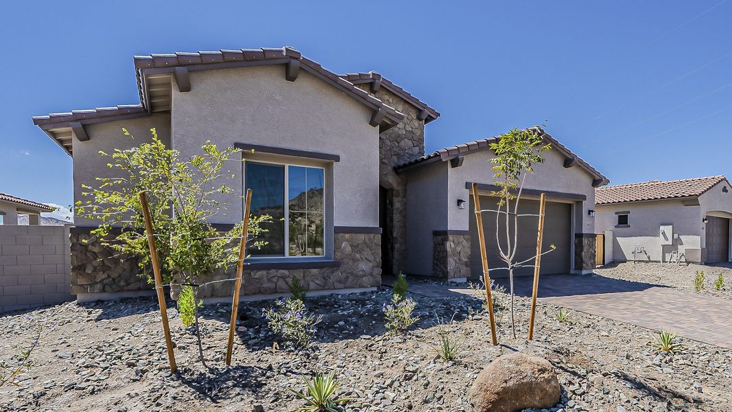Furnished interior view inside a new home in Hacienda at Estrella, Goodyear (Image 2).