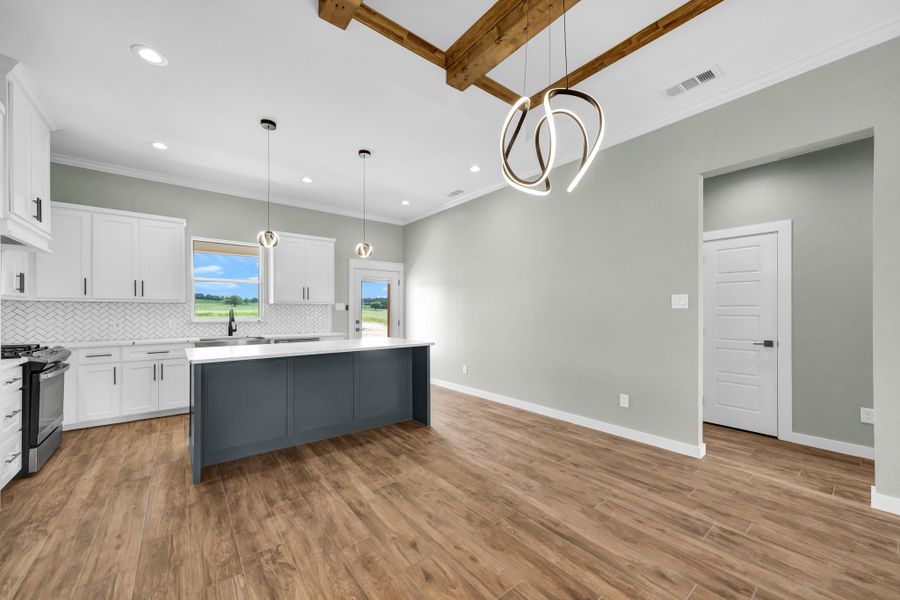 Representative furnished interior of a home built from the Magnolia by Zeal Home Builders in Horizon Meadow Estates, Paradise (Image 4).