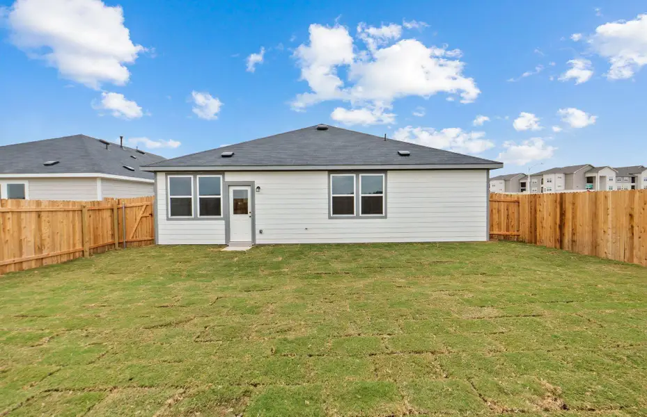 Exterior details and patio area of a home in Alto, San Marcos (Image 3). Exterior details and patio area of a home in Alto, San Marcos (Image 3).