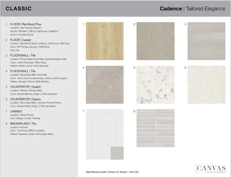 Interior Design Selections. Home is under construction, design selections are subject to change. Interior Design Selections. Home is under construction, design selections are subject to change.