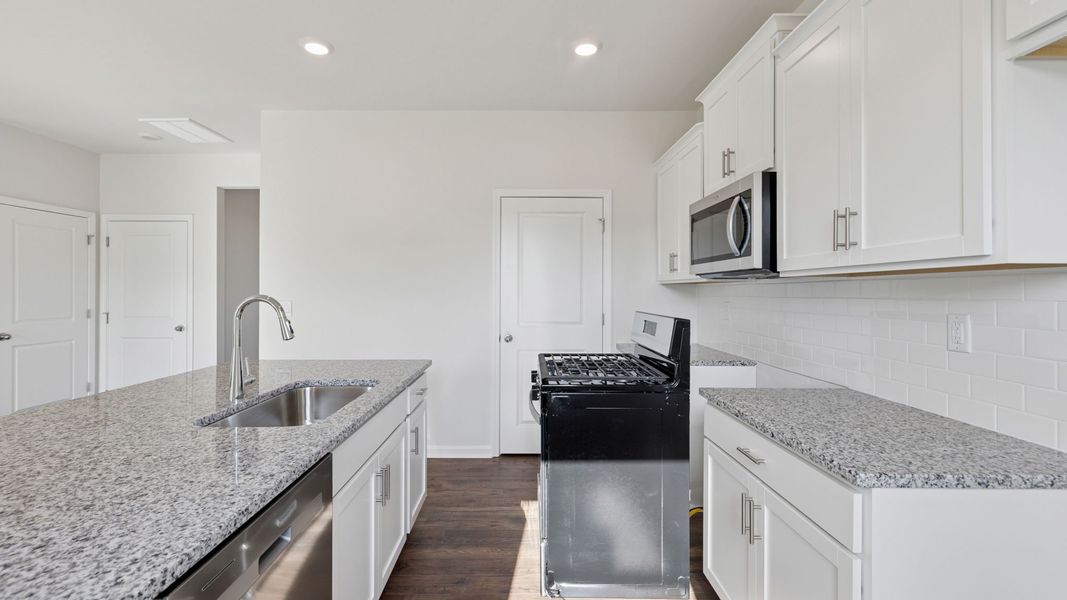 Furnished interior view inside a new home in Durbin Meadows Traditions, Fountain Inn (Image 8).