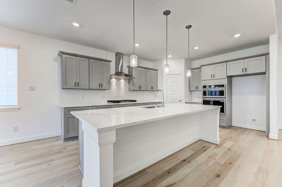 Furnished interior view inside a new home in Townsen Landing, Humble (Image 4).