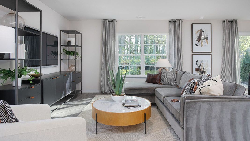 Furnished interior view inside a new home in Fishel Village, Winston-Salem (Image 4).