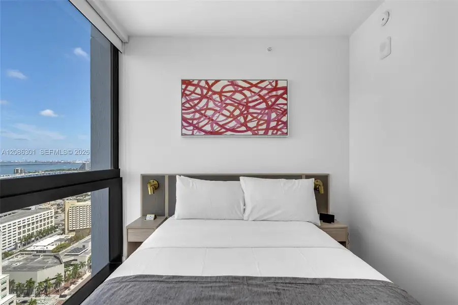 Furnished interior view inside a new home in , Miami (Image 6).