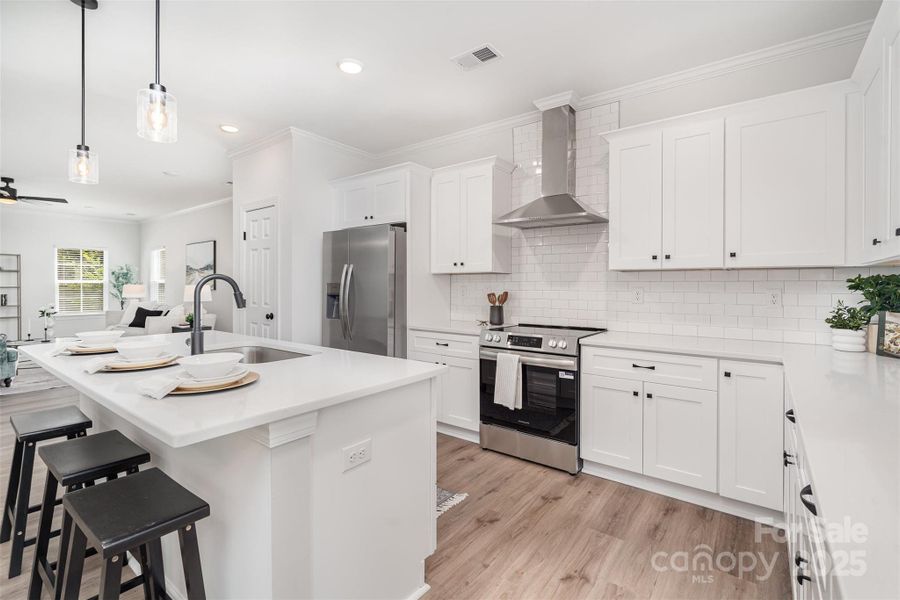 Furnished interior view inside a new home in , Fort Lawn (Image 16).