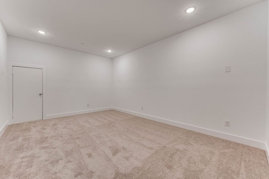 Representative unfurnished interior of a home built from the Pembrooke II by Southgate Homes in Windsong Ranch 61' Series, Prosper (Image 35). Representative unfurnished interior of a home built from the Pembrooke II by Southgate Homes in Windsong Ranch 61' Series, Prosper (Image 35).