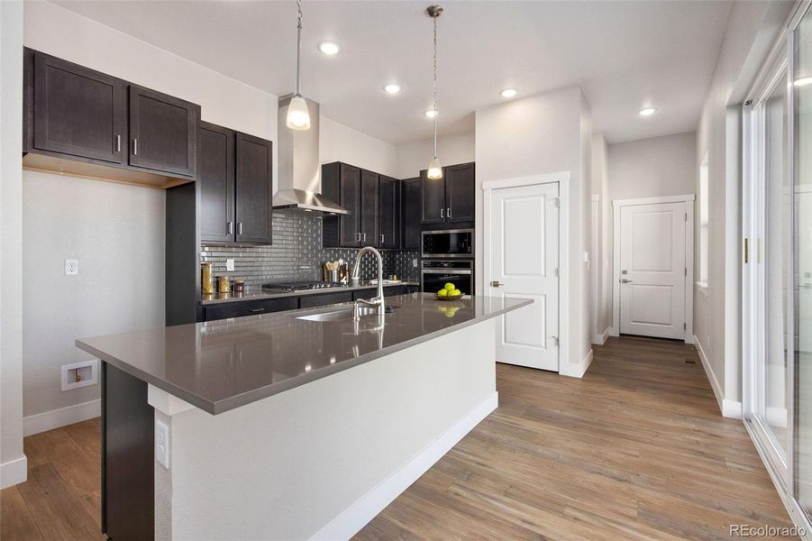 Furnished interior view inside a new home in Trailside on Harmony, Timnath (Image 16).