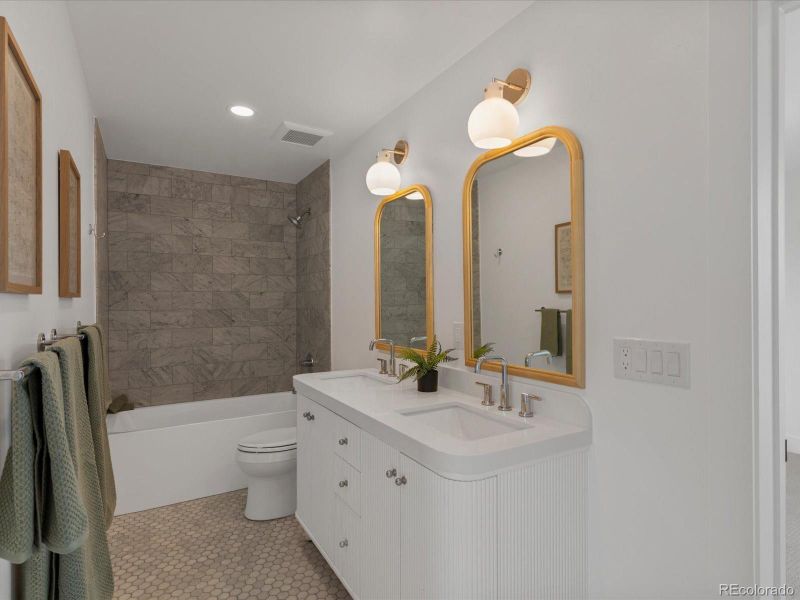 Furnished interior view inside a new home in , Denver (Image 7).