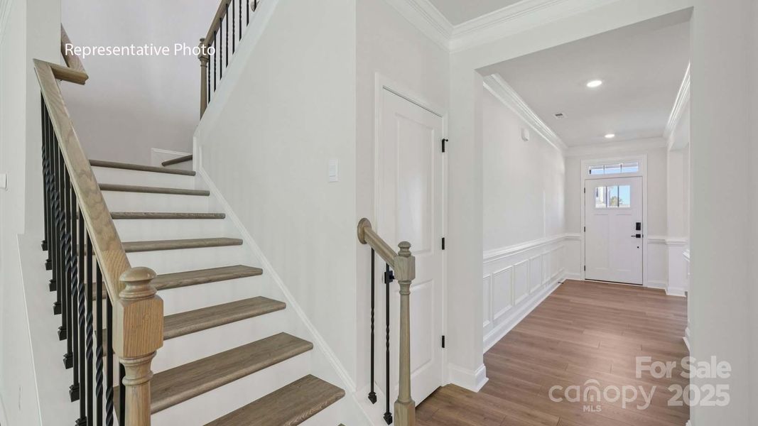 Spacious, unfurnished interior of a new home in Sanctuary at Southgate, Indian Trail (Image 28).